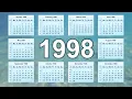 1998 Calendar