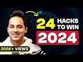 Win 2024 With My Top 24 Hacks for New Year Relationships Money Health FO 153 Raj Shamani