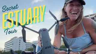 Secret Mexican Estuary Dinghy Tour – Crocodiles, Whistling Ducks, and Grackles, Oh My!