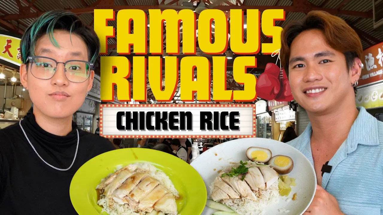 Tian Tian Hainanese Chicken Rice VS Tiong Bahru Hainanese Boneless Chicken Rice   Famous Rivals  EP5