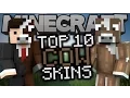 Top 10 Minecraft COW SKINS - Best Minecraft Skins