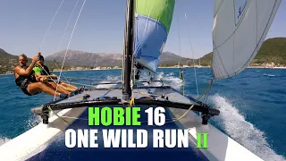 What&#8217;s it like on a windy joyride Hobie 16