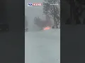 Power Lines Catch Fire Due To High Winds In Rhode Island