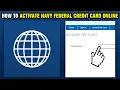 How To Activate Navy Federal Credit Card Online 2025