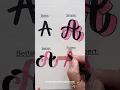 4 Stunning Lettering Styles in One