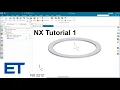 NX Tutorial 1 - View Commands User Interface
