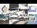 Remove Element - Leetcode 27