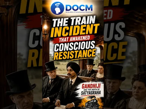 The Train Incident That Awakened Conscious Resistance — Gandhiji and the Birth of Satyagraha
