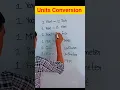 Download Lagu Unit Conversion | Measurements units #shorts #units #measurement