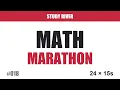 Math Marathon 24 Questions 15 Seconds Each Mental Math Quiz