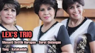 lexs trio the very best of menanti setitik harapan surat undangan yang katakanlah