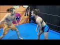 Can this Cute Girl Beat Man in Real Wrestling Real Wrestling between Cute Girl and Man