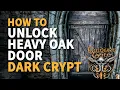 How to unlock Heavy Oak Door Baldur s Gate 3 Engraved Key