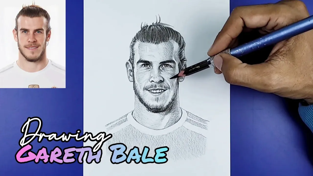 Drawing Gareth Bale | Real Madrid player