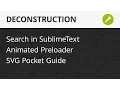 Fast Search in Sublime Text SVG Pocket Guide