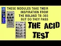 Acid Modules Sound Test acidlab de M303 Din Sync VCO303 VCF303 Eurorack modular synth filter