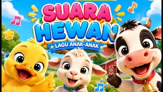 Suara Hewan Sapi, Kambing & Bebek | Lagu Anak Suara Hewan