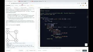 leetcode 785 Is Graph Bipartite - traversal solution