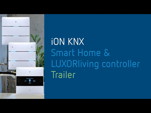 Control panel iON2 BK 2х buttons LED black LUXORliving Theben, KNX, 4801412