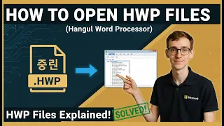 How to Open HWP Files Hangul Word Processor