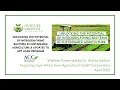 Unlocking The Nitrogen-Fixing Bacteria in Sustainable Agriculture Webinar