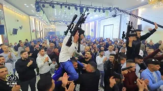 استقبال مش طبيعي   مهرجان العريس محمود عذبة   الفنان محمد العراني   قلقيلية      دندنها