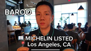 Baroo Los Angeles CA Review 140 7-Course Tasting Menu