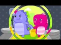 Jack and Jill Went Up The Hill Nursery Rhymes Kids & Children Songs | KidloLand Dino Songs for Kids