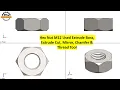 How to design hex nut in SolidWorks