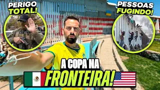 VI A ABERTURA DA COPA NO MURO ENTRE MÉXICO E ESTADOS UNIDOS!