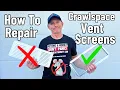 How To Repair Vent Screens for Crawlspace How To Fix Crawlspace Vents How To Choose Vents