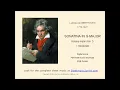Beethoven : Sonatina in G Major, Anh. 5 (1/2 : Moderato)
