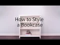 Pottery Barn Teen How To Style A Bookcase