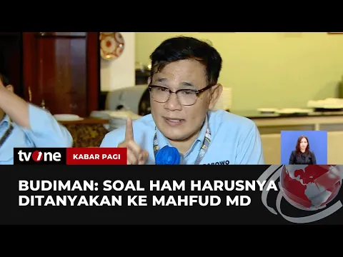 Budiman Sudjatmiko Tanggapi soal Pertanyaan HAM Selalu Menyasar ke Prabowo