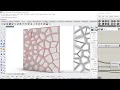 A simple way to create an interactive voronoi facade using Rhino and GH