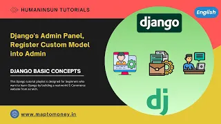 Django s Admin Panel Register Custom Model into Admin Django-Basic Beginner English Tutorial