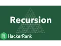 Algorithms Recursion