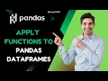 How to apply functions in Pandas Python Pandas tutorial