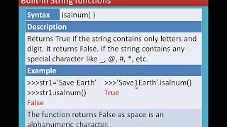 Chapter 8 Strings and String manipulations