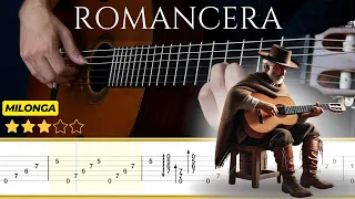 romancera milonga adolfo peralta ach val tutorial para guitarra cl sica tabs
