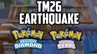 Where to Find TM26 Eart uake - Pokemon Brilliant Diamond Shining Pearl