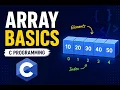 Array Basics in C Programming Beginner Friendly Tutorial