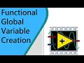 LabVIEW in Tamil - Functional Global variable Creation