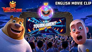 the real tournament begins now boonie bears the wild life animated comedy sci fi movie clip
