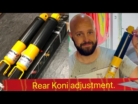 Download MP3 Koni Sport adjustable rear shock absorbers. How to adjust them