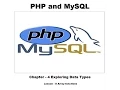 PHP and MySQL Chapter - 4 Lesson 8 Array Functions