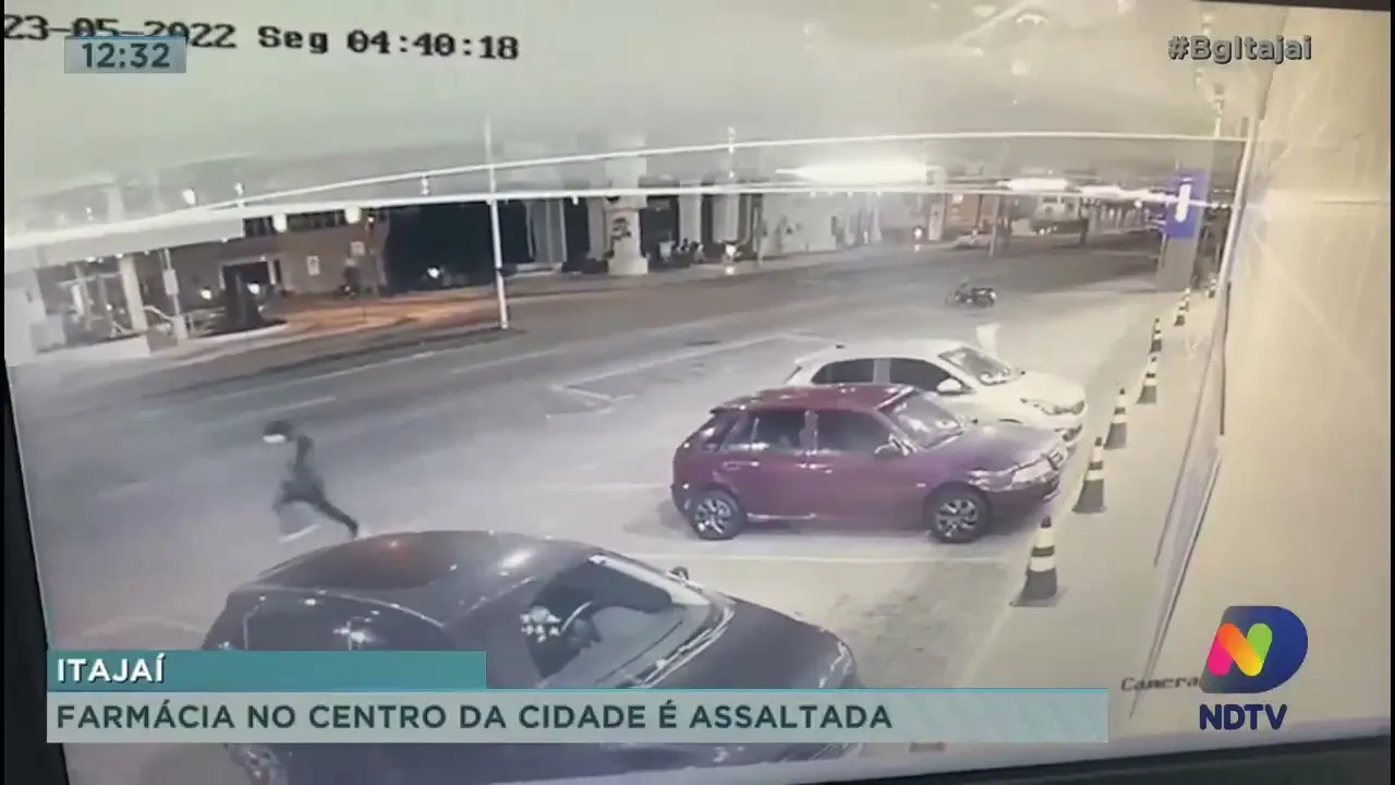 Agência bancária arrombada em Navegantes, e farmácia no centro de Itajaí é assaltada