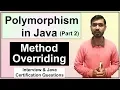 Polymorphism In Java Part 2 Method Overriding In Java