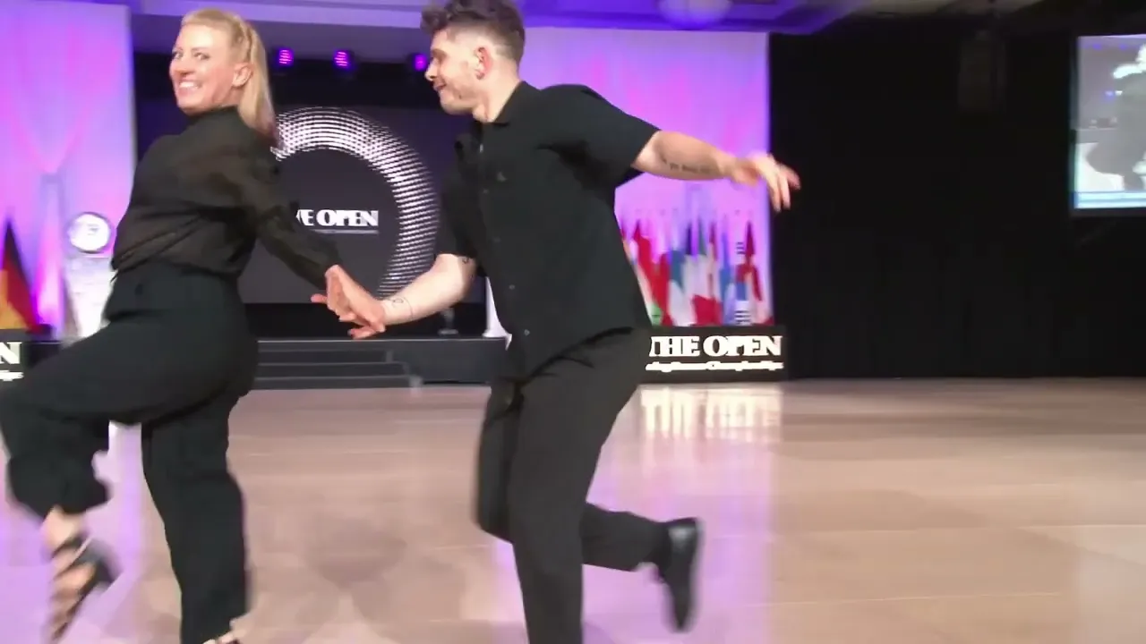 Thibault Ramirez and Tatiana Mollmann - Strictly Swing - Champions Finalist - The Open 2024
