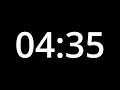 4 MINUTE 35 SECOND TIMER - No Sound